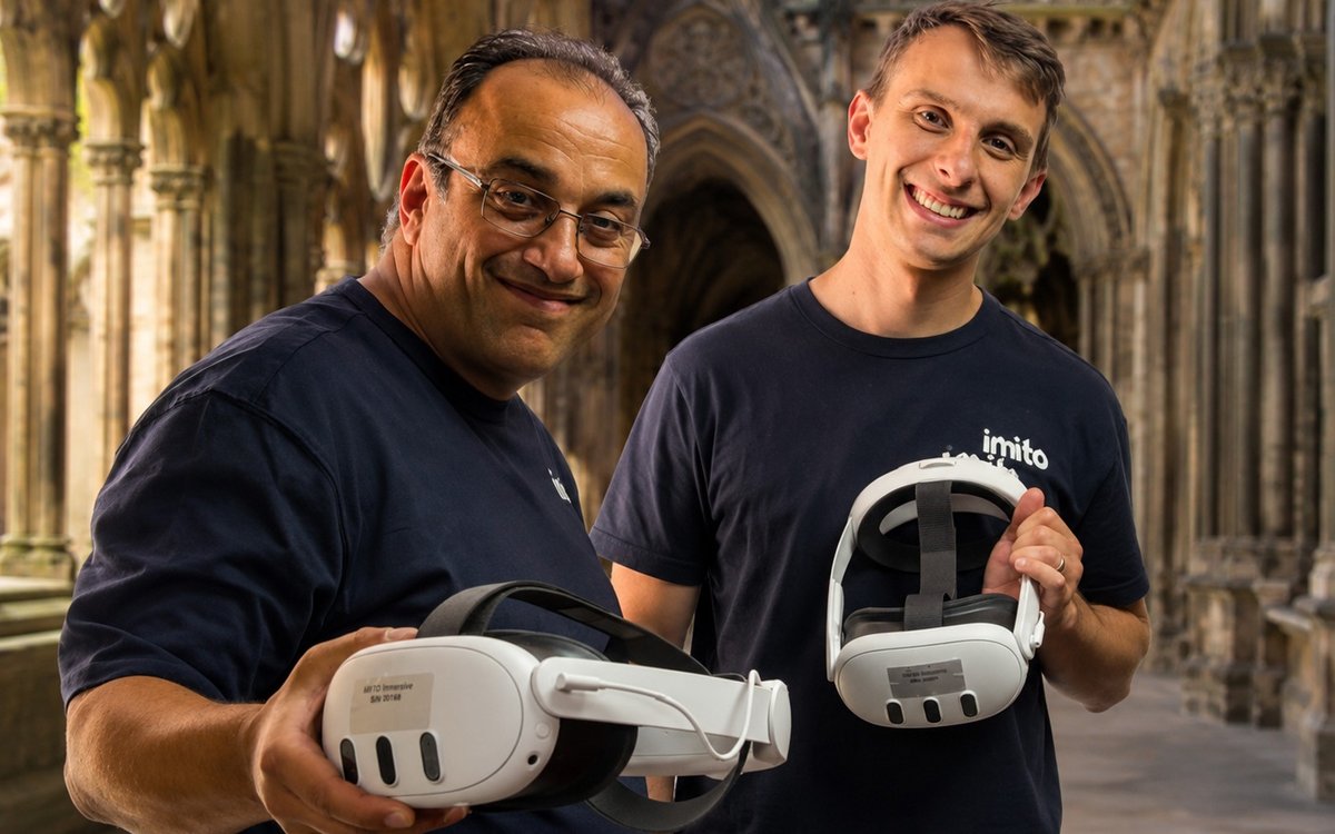 IMITO founders and immersive technology team