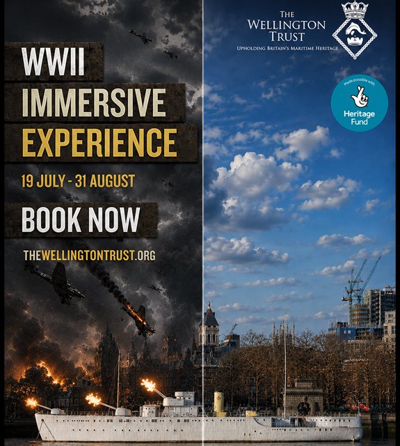 HMS Wellington immersive virtual reality museum experience by IMITO